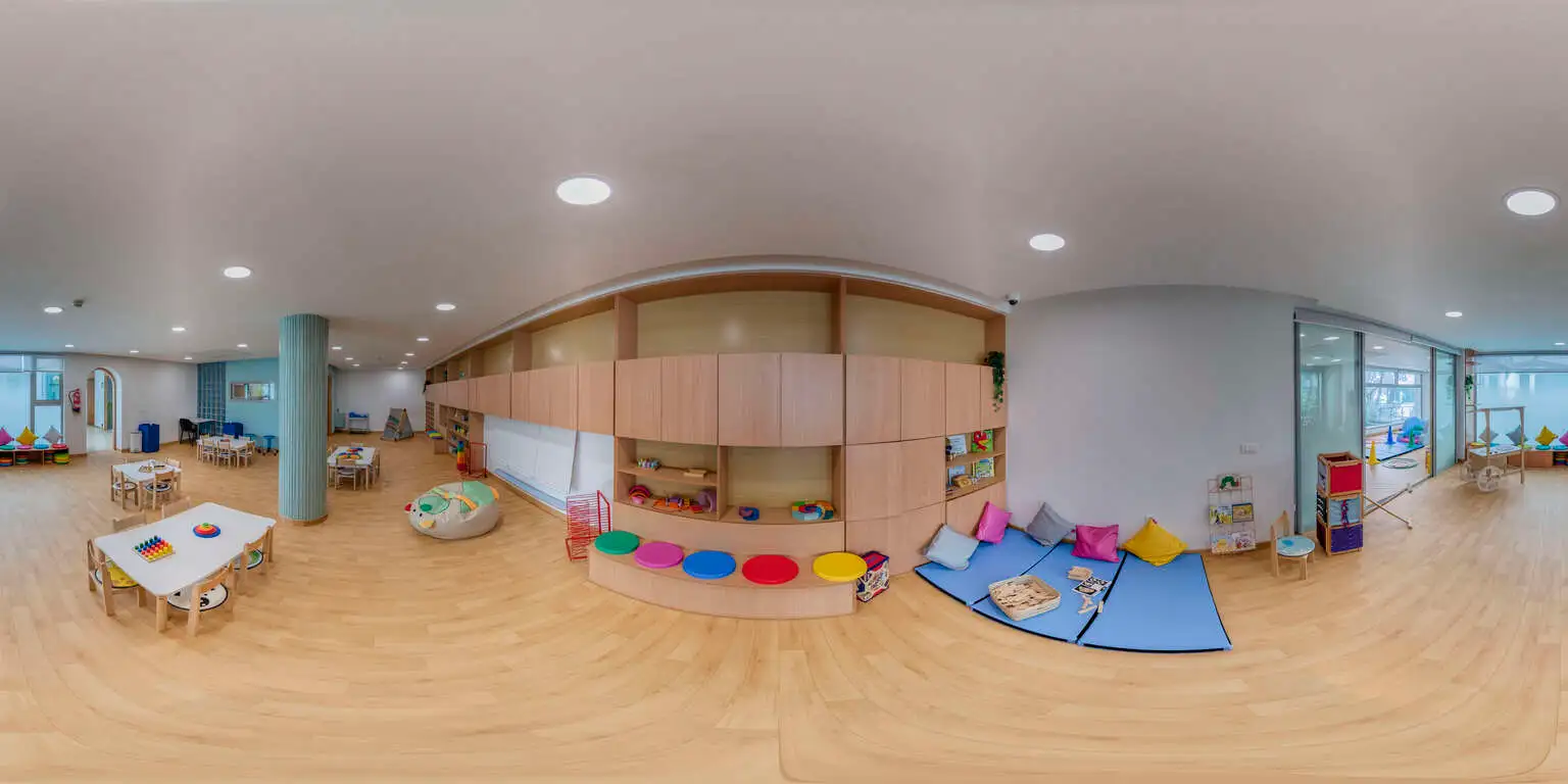 360° virtual tour of the Babynest daycare (CIH Bank) in Casablanca