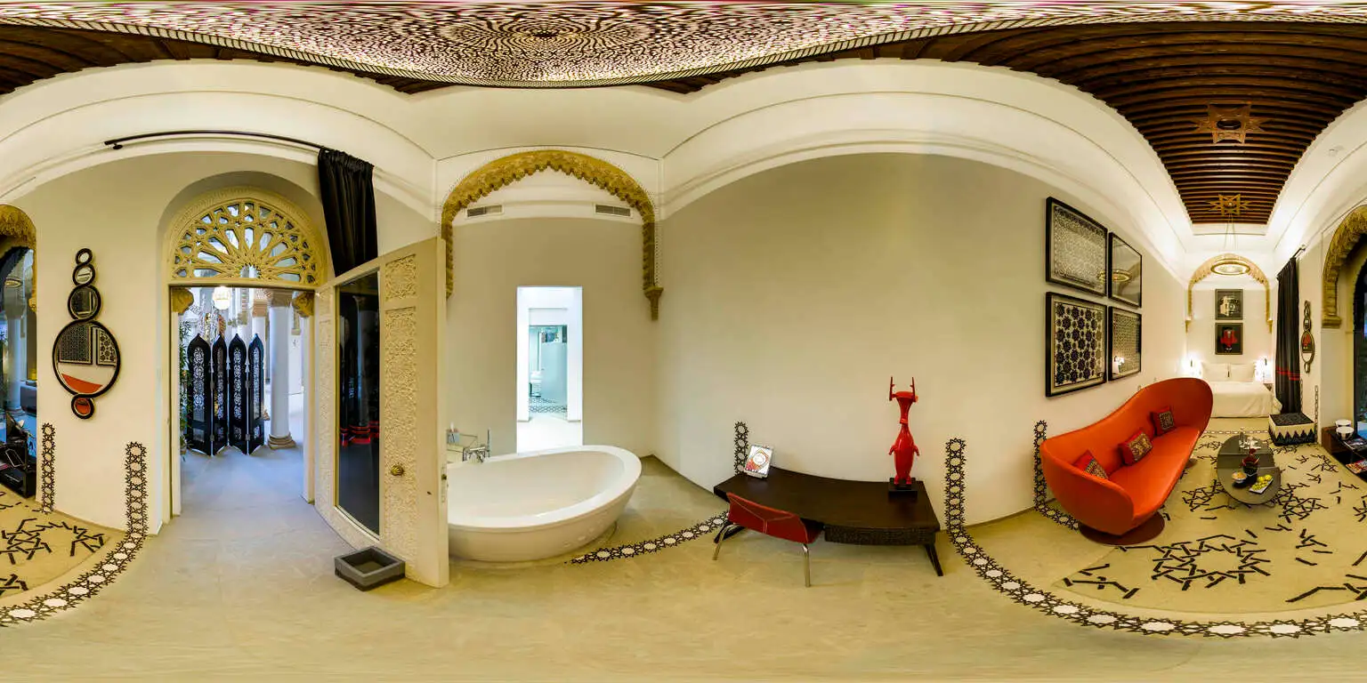 360° virtual tour of Riad Euphoriad in the Rabat medina