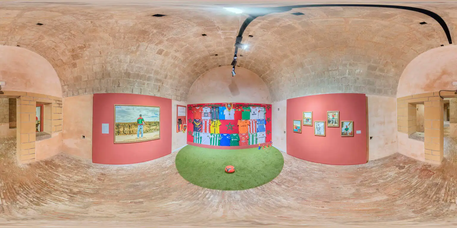 360° virtual tour of the Kourtna exhibition at the Rabat Museum of Photography
