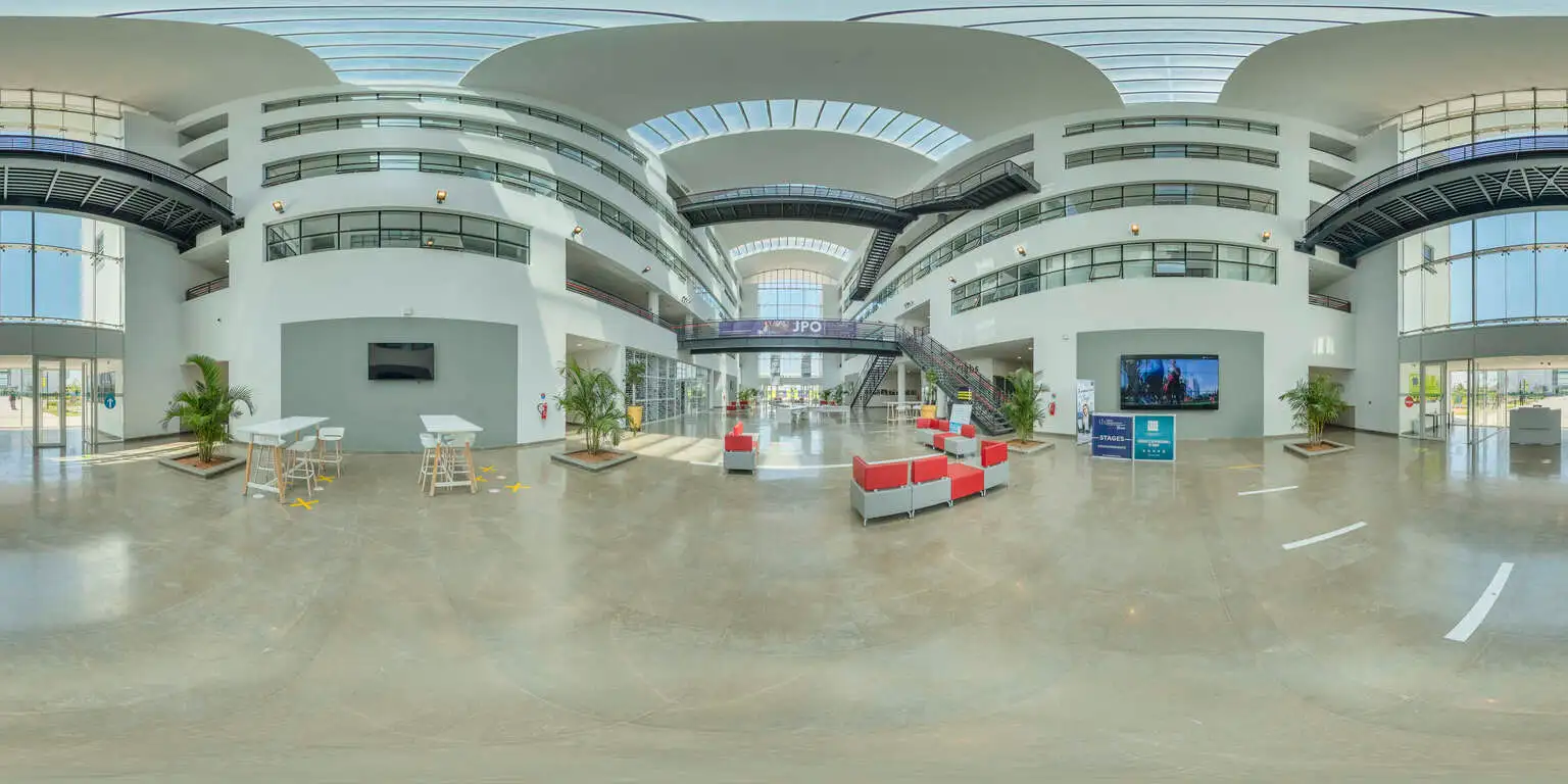 360° virtual tour of the Université Internationale de Rabat (UIR) campus